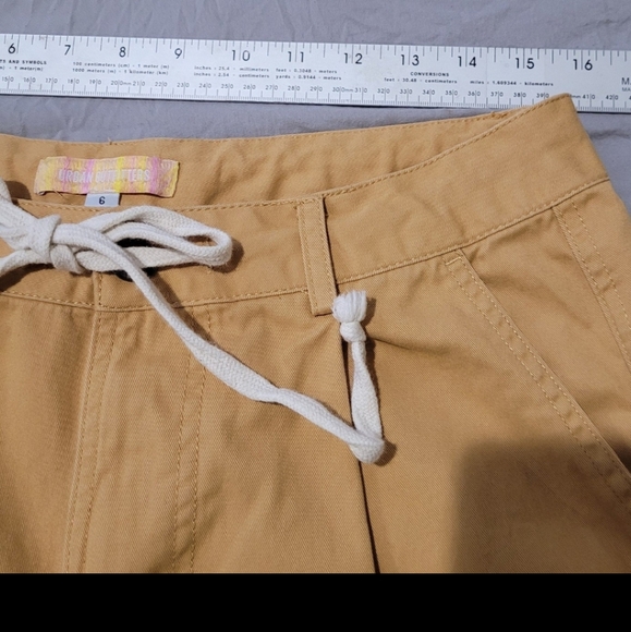 Urban Outfitters Laura Wide Leg Pleated Trouser Pants Women's SZ 6 Cotton casual - Picture 7 of 12